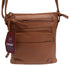 Women's Premium Genuine Leather Organizer Purse Ladies Crossbody Shoulder Bag CN0903